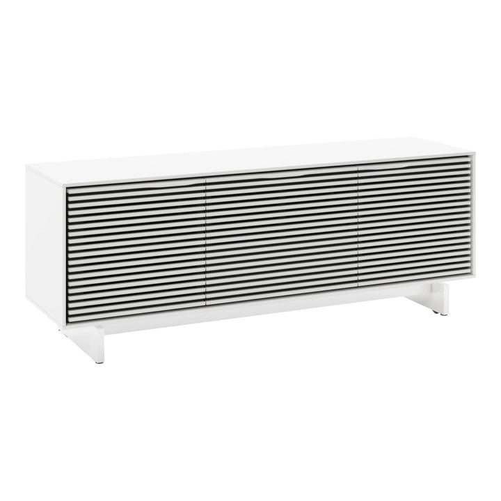 Align 7477 Media + Storage Console Media Console BDI Satin White Media