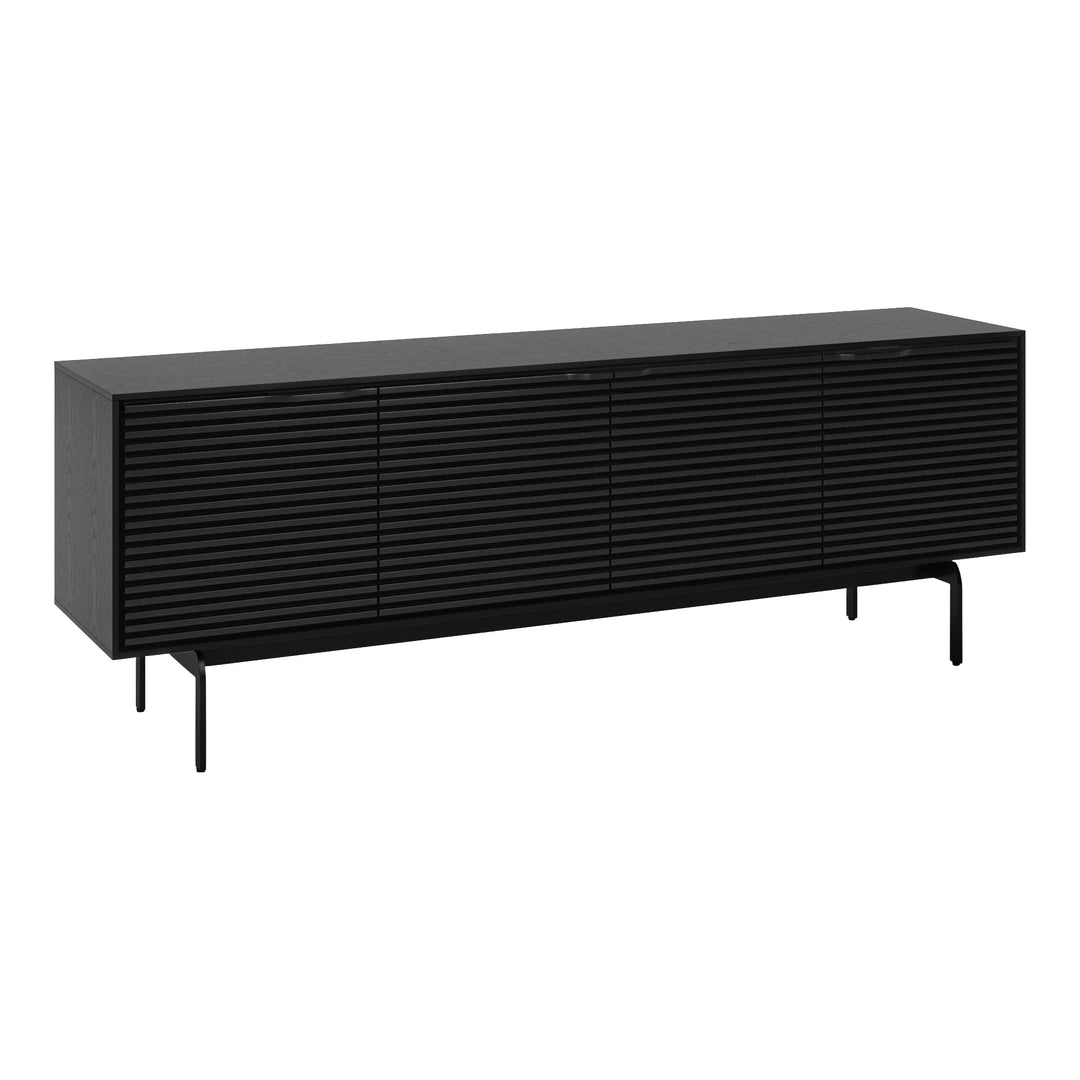 Align 7479 Media + Storage Console Media Console BDI Ebonized Ash Console
