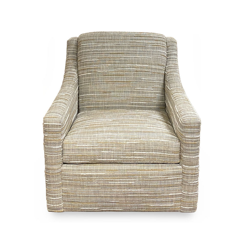 Avalon Tight-Back Swivel Chair Living Room Stickley   