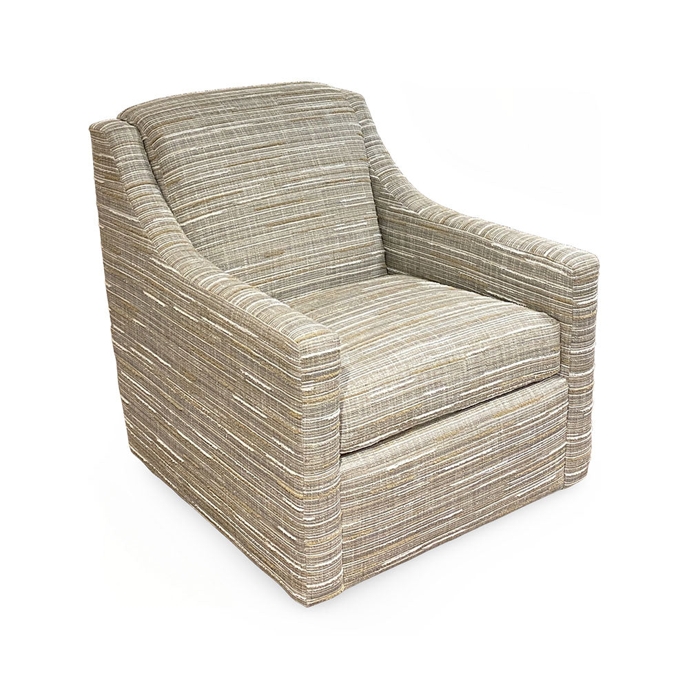 Avalon Tight-Back Swivel Chair Living Room Stickley
