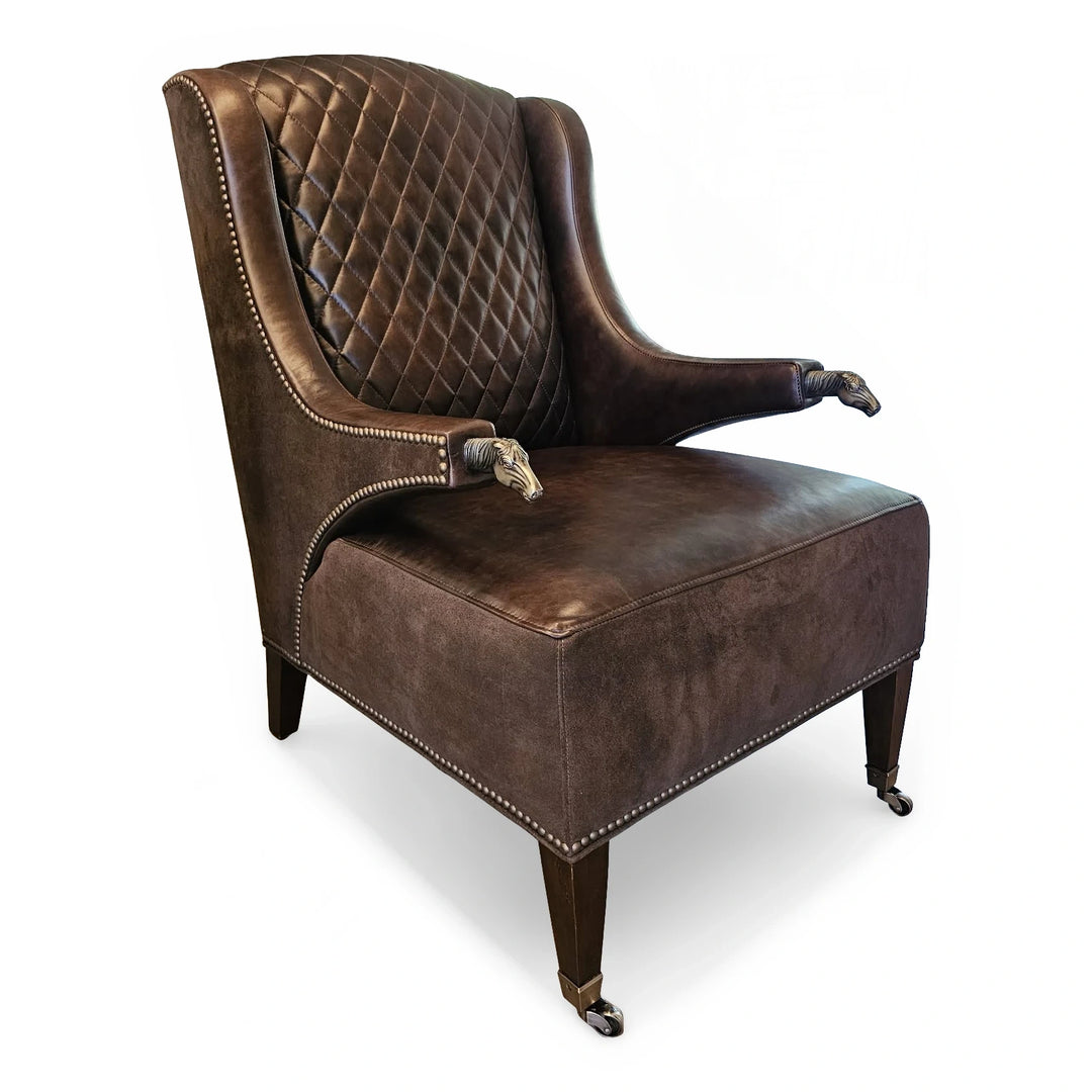 Claiborne Quilted Chair Living Room Hancock & Moore