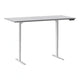Centro 6452-2 Sit+Stand Desk | 66"x30" Home Office BDI