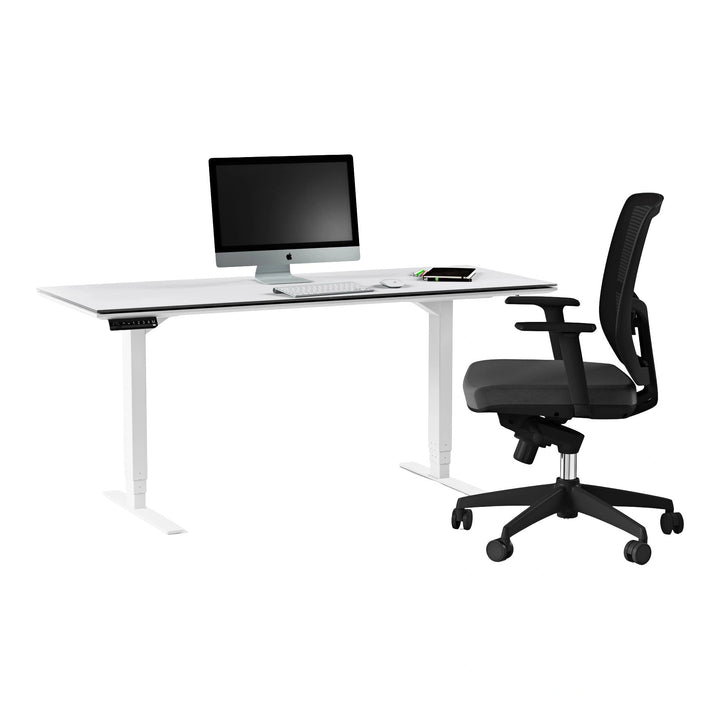 Centro 6452-2 Sit+Stand Desk | 66"x30" Home Office BDI