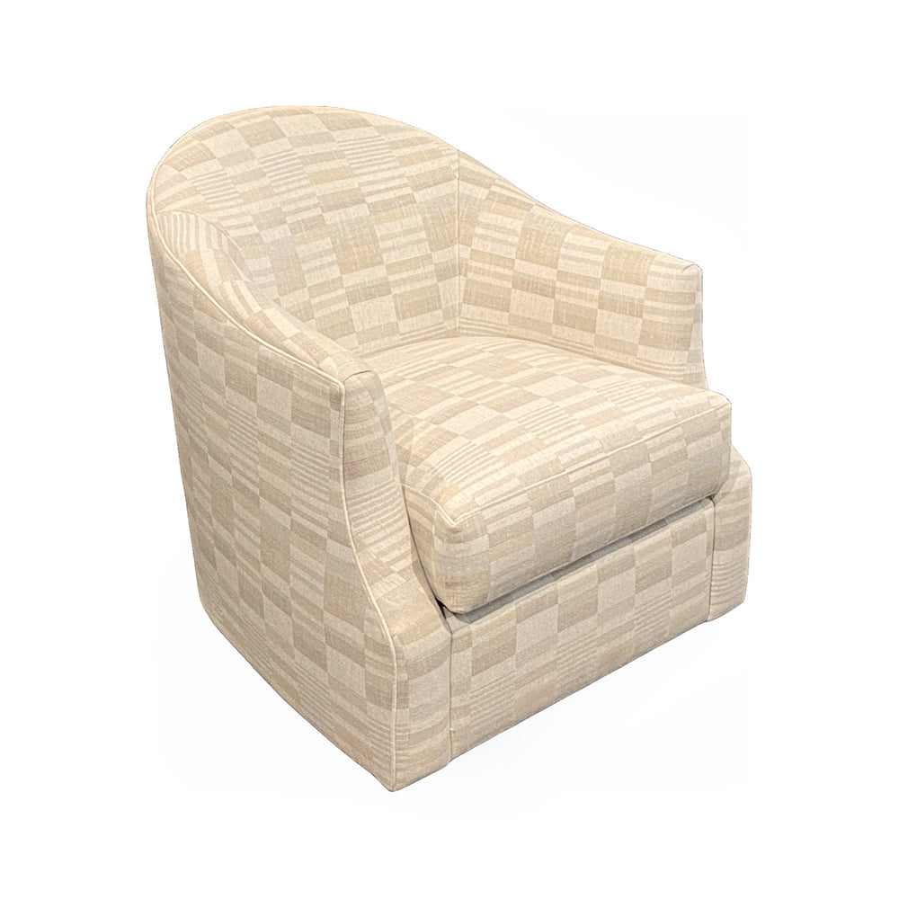 Charlotte Swivel Chair Living Room Precedent   