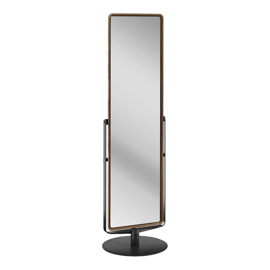 Continuum 3472 Standing Mirror BDI Natural Walnut