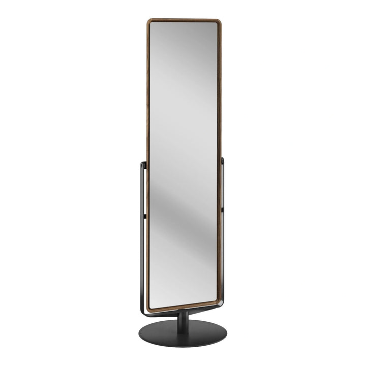 Continuum 3472 Standing Mirror BDI Natural Walnut