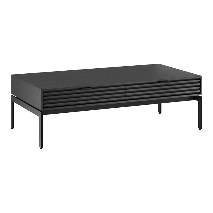 Cora 1172 Coffee Table Living Room BDI Ebonized Ash