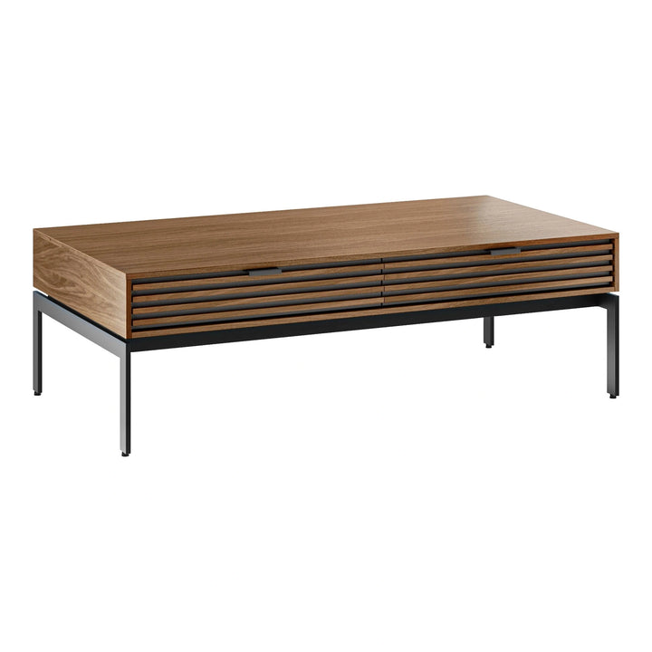 Cora 1172 Coffee Table Living Room BDI Natural Walnut