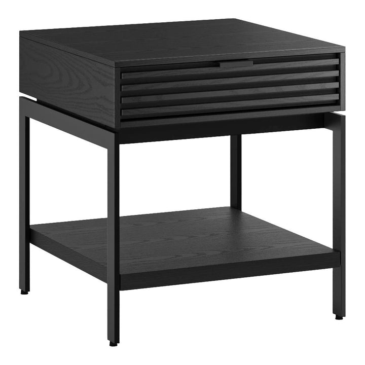 Cora 1176 End Table Living Room BDI Ebonized Ash