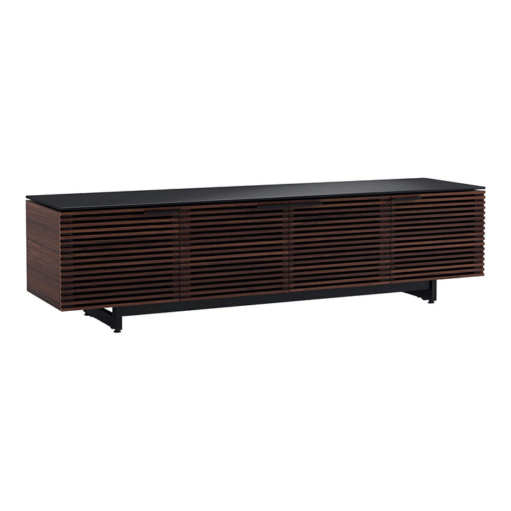 Corridor Media 8173 Media Console Living Room BDI Chocolate Stained Walnut