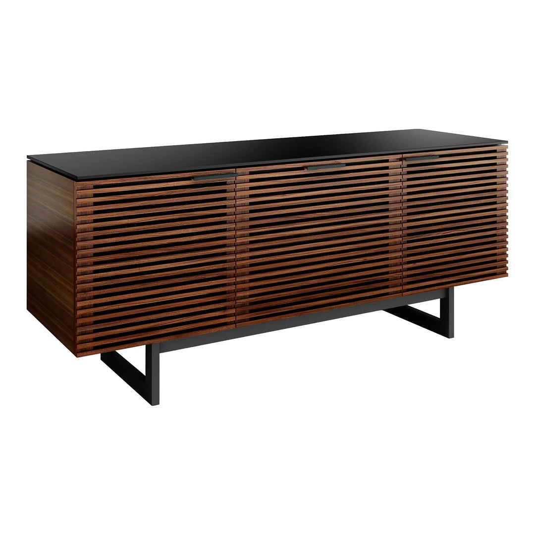 Corridor Media 8177 Media Console Media Console BDI Chocolate Stained Walnut