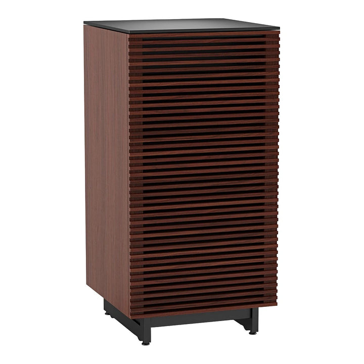 Corridor Media 8172 Audio Tower Living Room BDI Chocolate Stained Walnut
