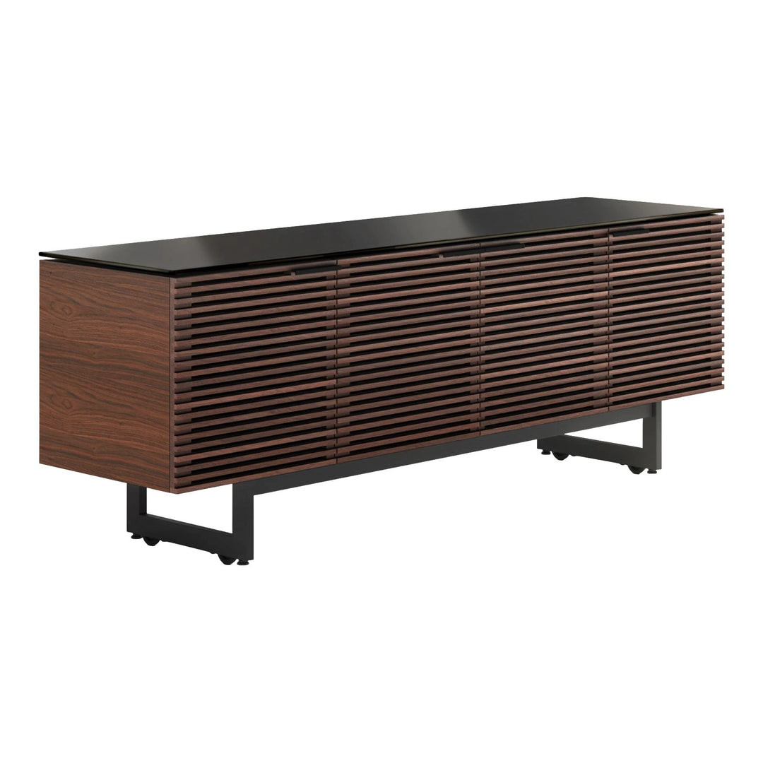 Corridor Media 8179 Media Console Living Room BDI Chocolate Stained Walnut