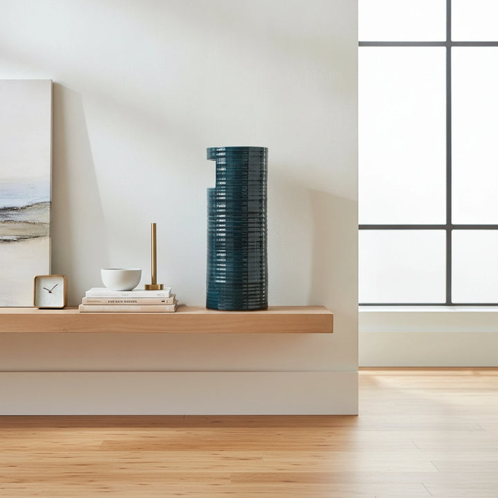 Cut Out Vase, Dark Blue clearance Global Views