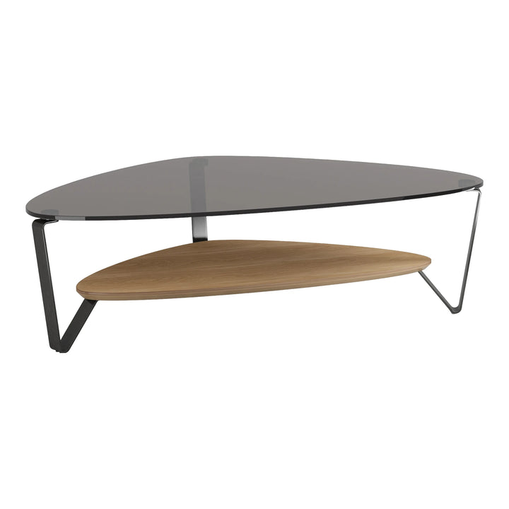 Dino 1363 Large Coffee Table Living Room BDI Washed Oak