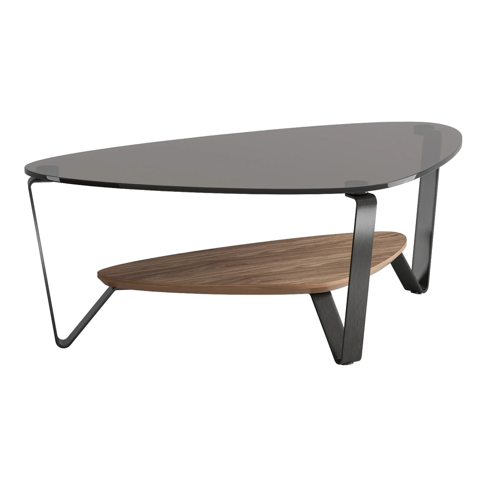 Dino 1364 Small Coffee Table Living Room BDI Natural Walnut