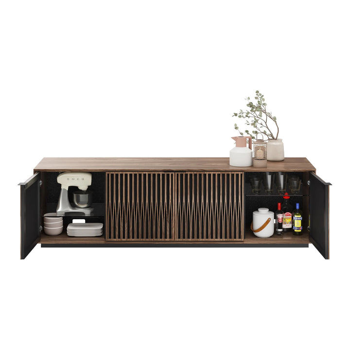 Elements 8703-CS Media + Storage Cabinet Media Console BDI