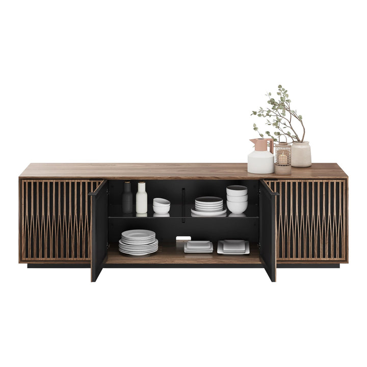 Elements 8703-CS Media + Storage Cabinet Media Console BDI