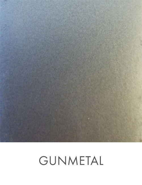 Gunmetal Dining Table Base Finish Swatch
