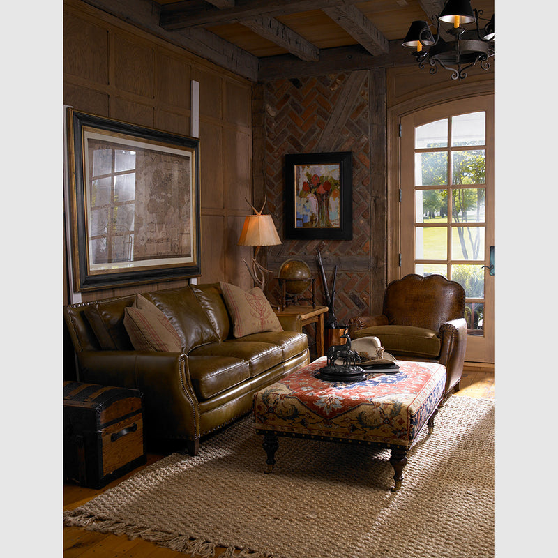 Ashmore Sofa, Plantation Bench, and Utopia Chair from Hancock & Moore