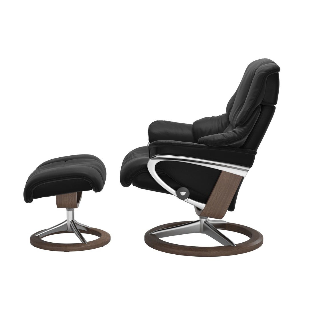 Stressless Reno Signature Chair & Ottoman