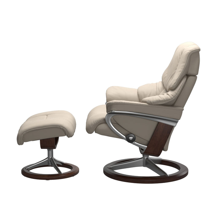 Stressless Reno Signature Chair & Ottoman Living Room Ekornes