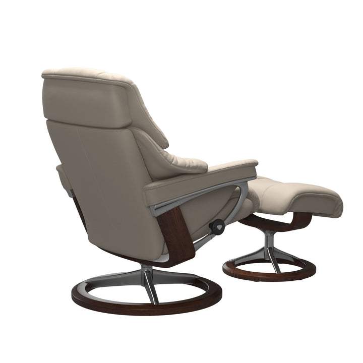Stressless Reno Signature Chair & Ottoman Living Room Ekornes