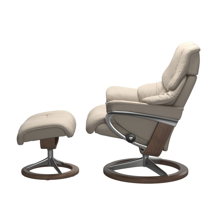 Stressless Reno Signature Chair & Ottoman Living Room Ekornes
