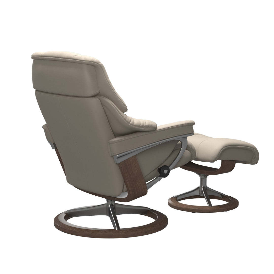 Stressless Reno Signature Chair & Ottoman