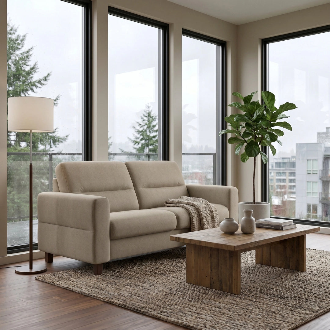 Stressless Fiona Wood Loveseat Living Room Ekornes