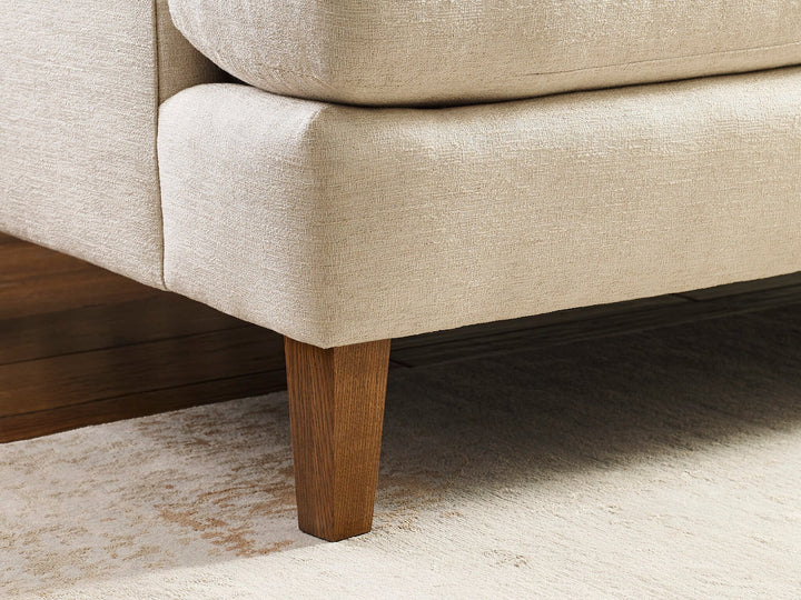 Surrey Hills Wood-Frame Ottoman Living Room Stickley