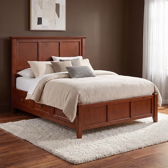 McKenzie Queen Classic Storage Bed