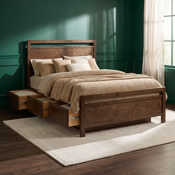 Virginia 5 Piece Queen Storage Bed