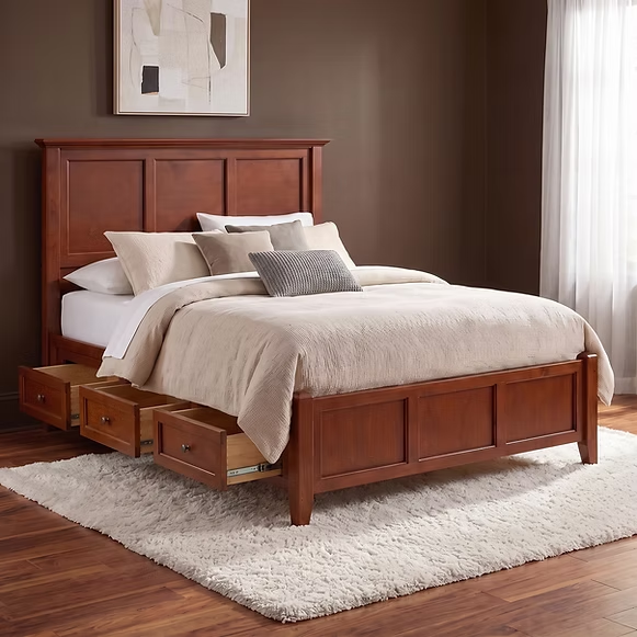 McKenzie Queen Classic Storage Bed