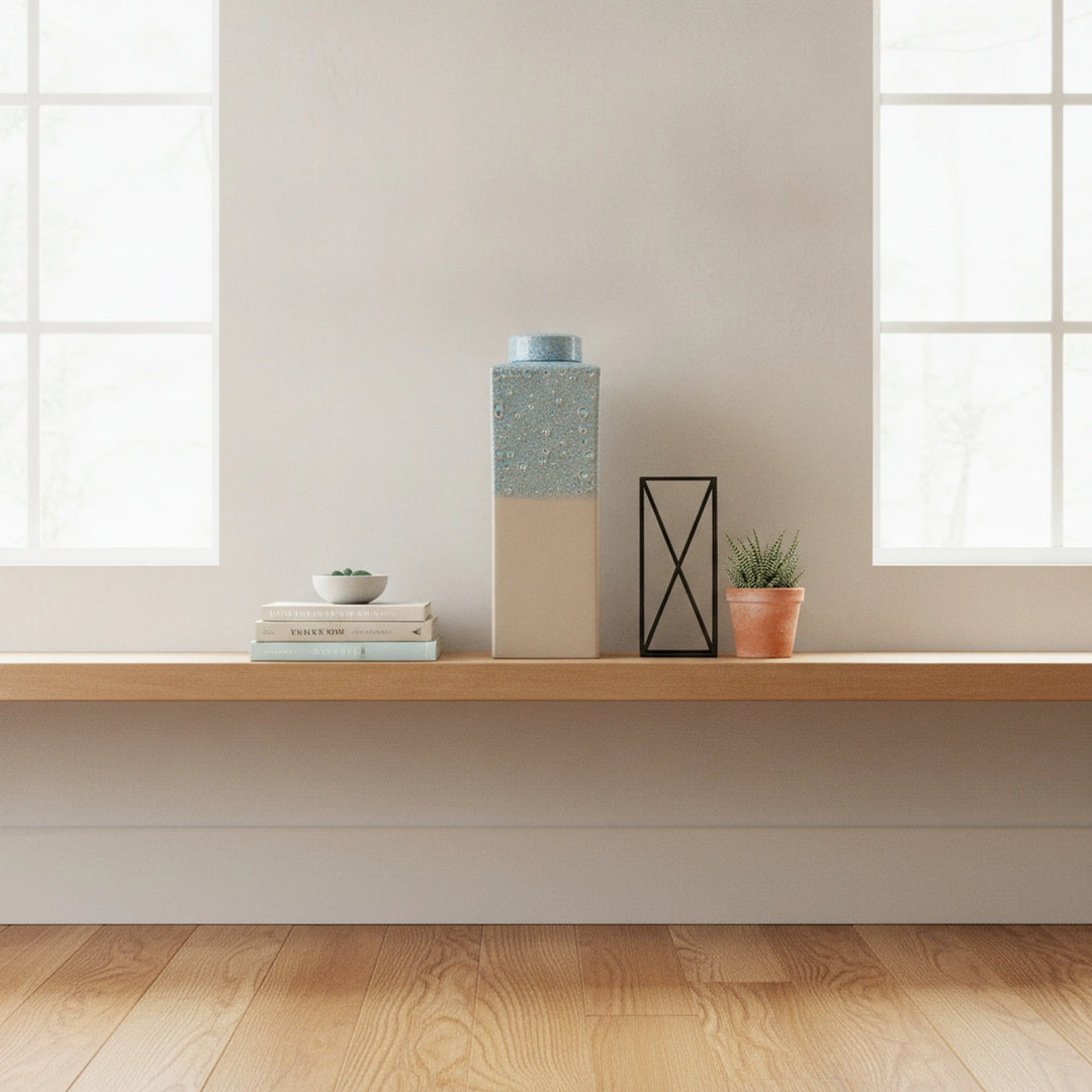Orianna Tea Jar Teal clearance Interlude Home