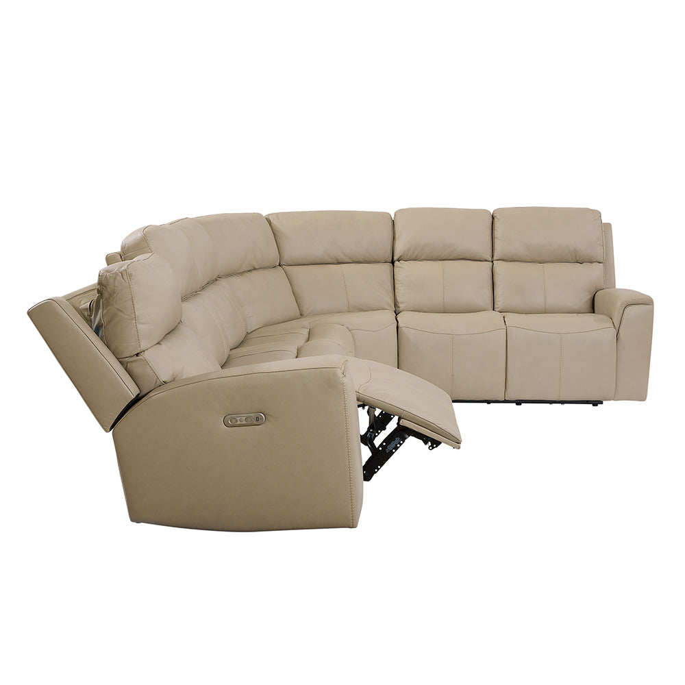 Jarvis Power Reclining Sectional Living Room Flexsteel   