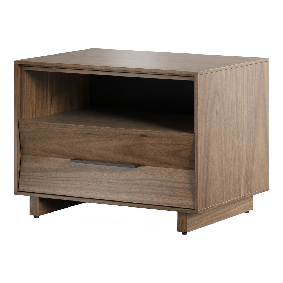 KAVA Bedroom 9682 28-inch Nightstand Bedroom BDI Natural Walnut
