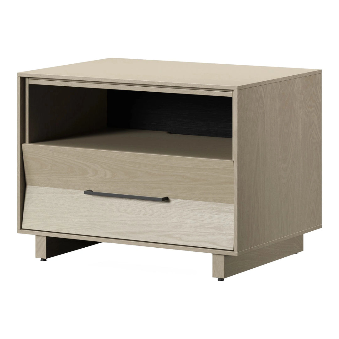 KAVA Bedroom 9682 28-inch Nightstand Bedroom BDI Washed Oak