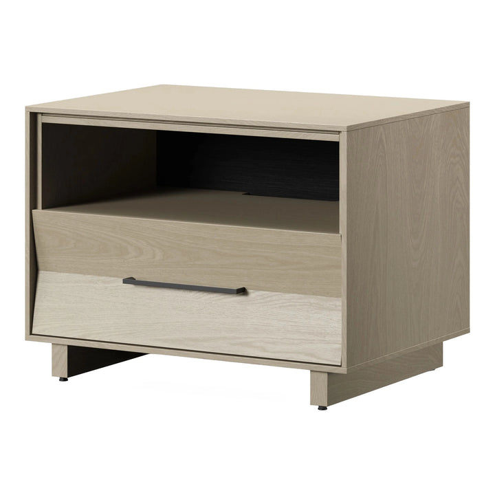 KAVA Bedroom 9682 28-inch Nightstand Bedroom BDI Washed Oak