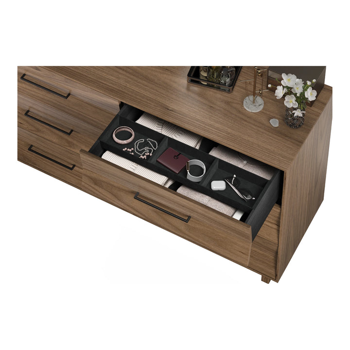 KAVA Bedroom 9686 6-Drawer Dresser Bedroom BDI