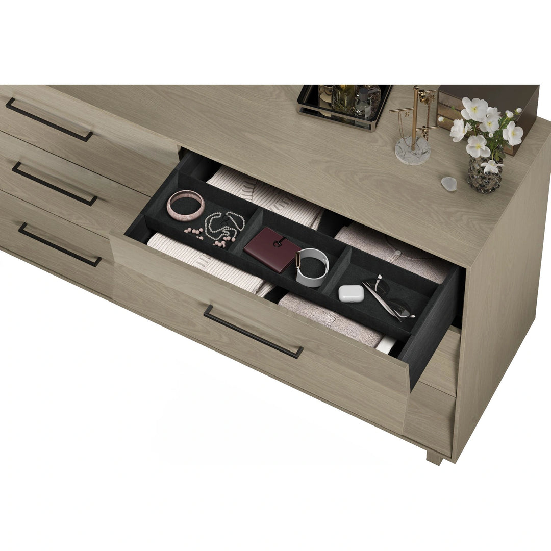 KAVA Bedroom 9686 6-Drawer Dresser Bedroom BDI