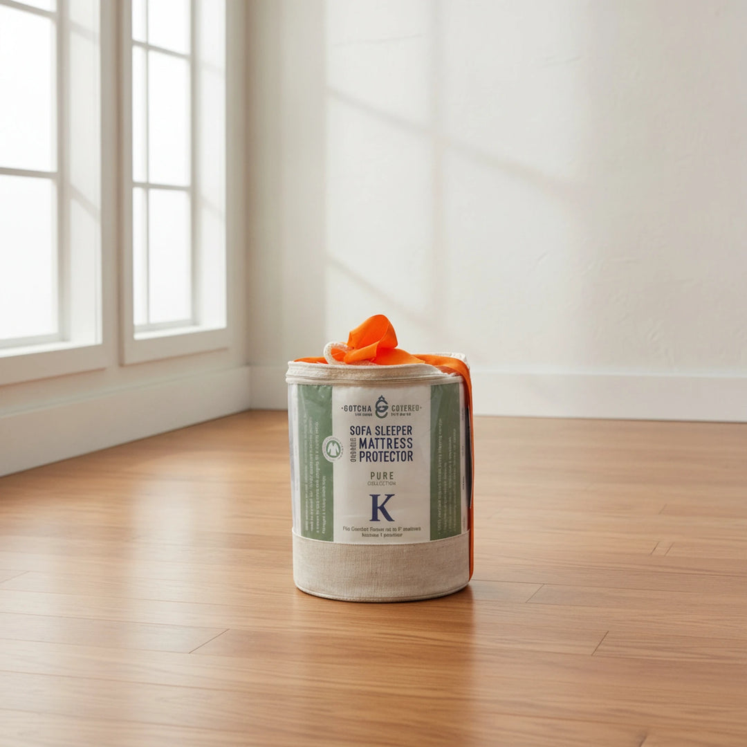 Organic Cotton Mattress Protector - King Size clearance Gotcha Covered