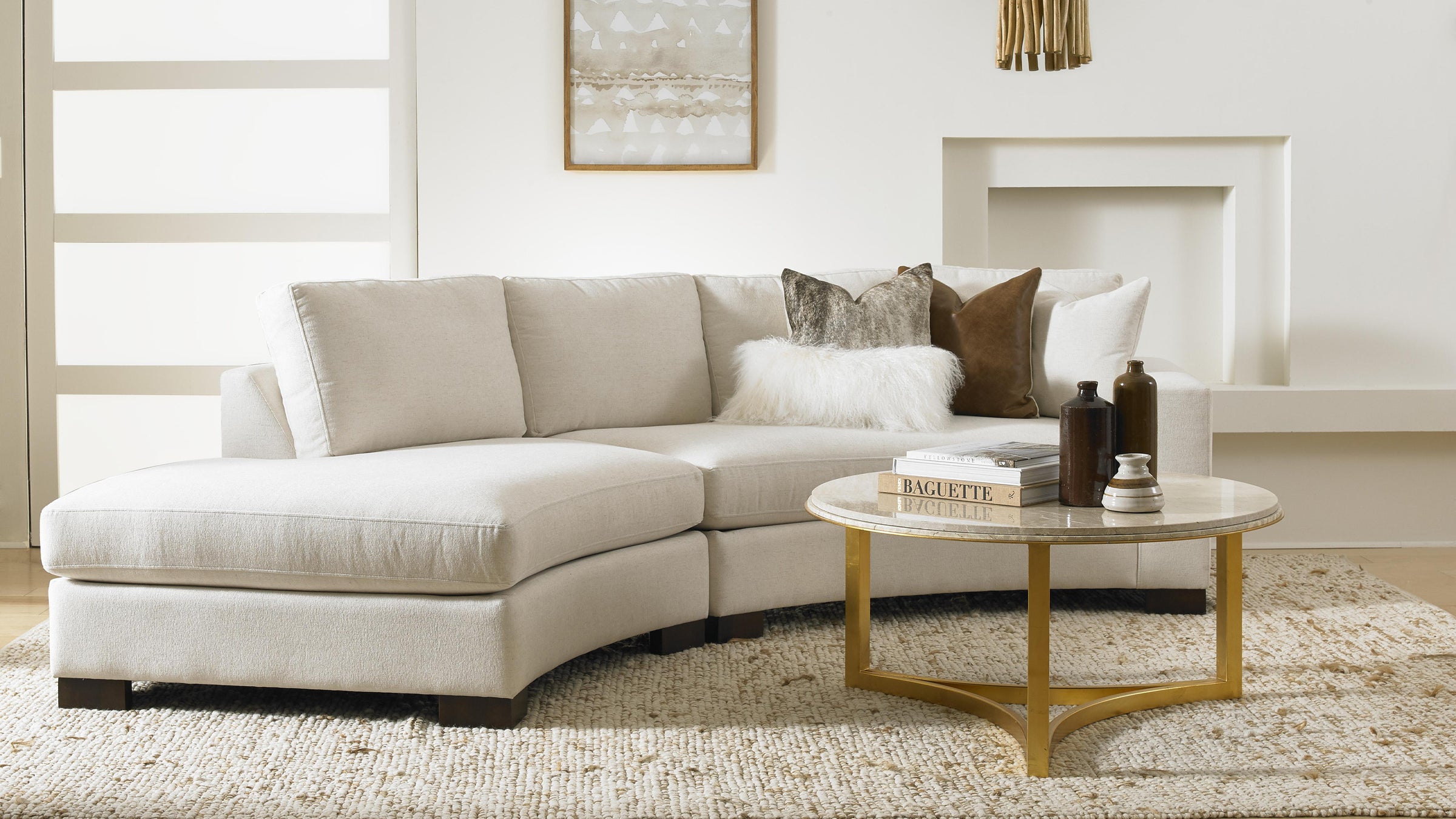 Kylie Curved Sectional Precedent