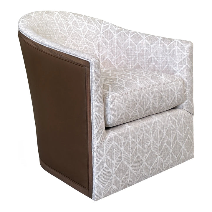 Lee L5772 Leather Swivel Chair