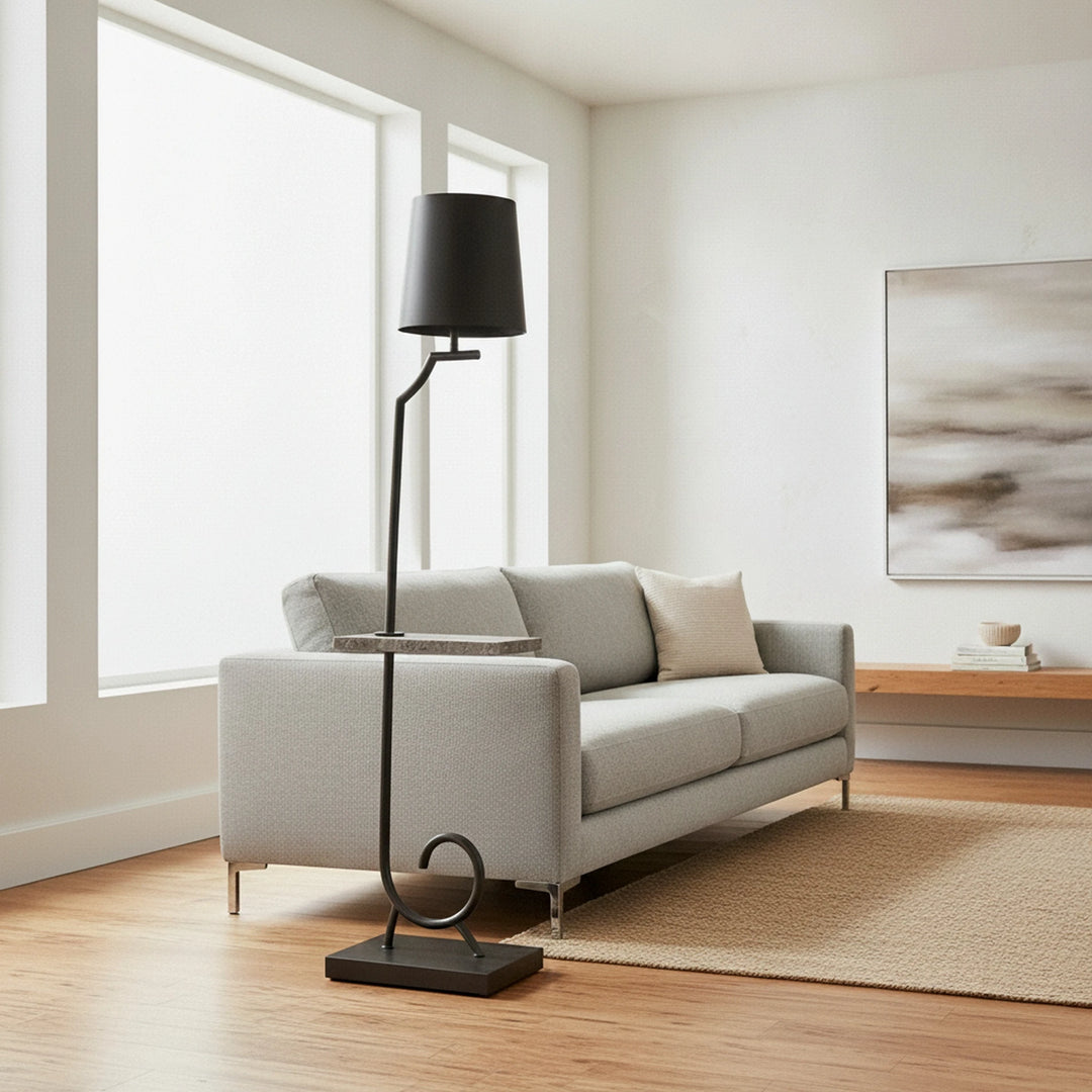 Langston II Floor Lamp with Table clearance Wildwood