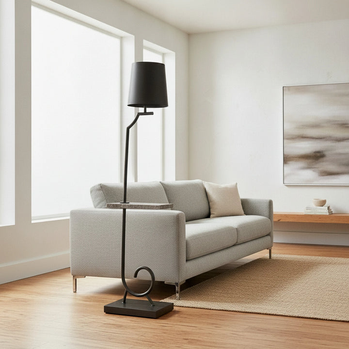 Langston II Floor Lamp with Table clearance Wildwood
