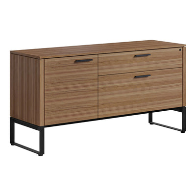 Linea 6220 Multifunction Cabinet Home Office BDI Natural Walnut