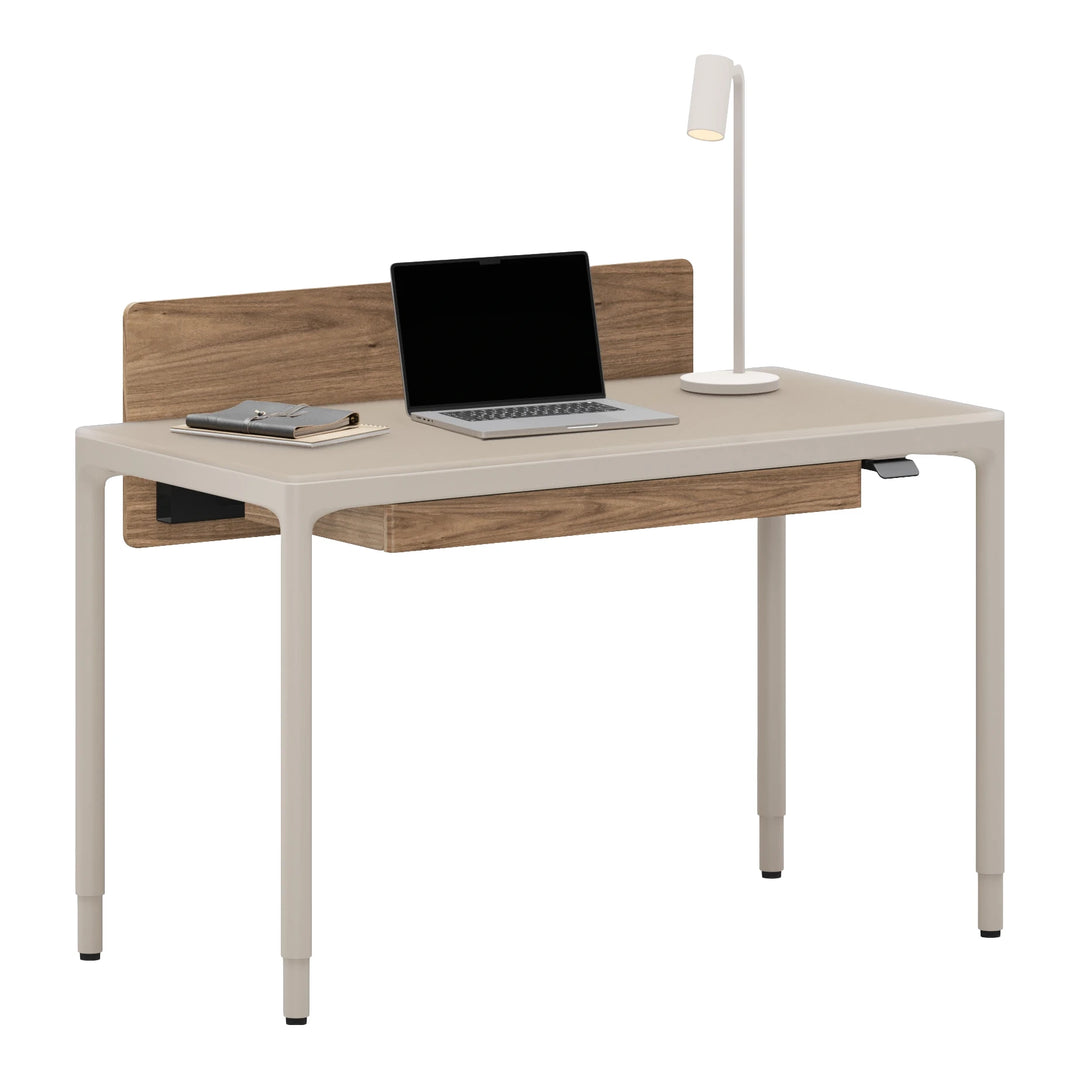 Luma 6761 Sit+Stand Desk | 48"x24" Home Office BDI