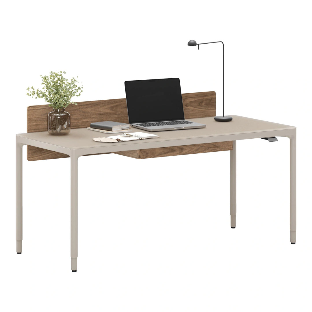 Luma 6762 Sit+Stand Desk | 66"x28" Home Office BDI