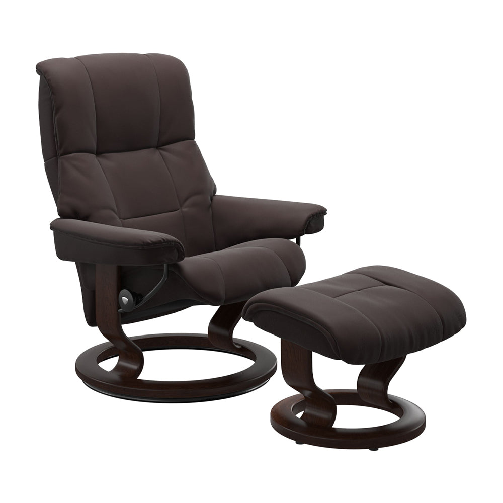 Stressless Mayfair Classic Medium Chair & Ottoman Living Room Ekornes   